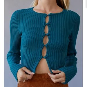 NEW urban outfitters cropped cardigan